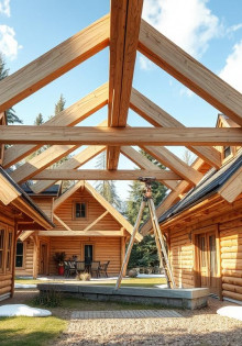Деревянные дома из клееного бруса: уют и технологии в одном
