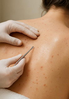 Чистка кожи спины: как избавиться от высыпаний и вернуть коже ровный цвет