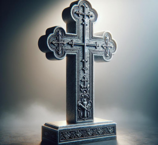 Православный гранитный крест: символ веры и красоты