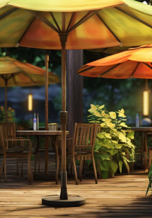 Садовые зонты: идеальное решение для комфортного отдыха на природе
