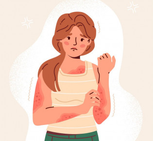 Кожа при атопическом дерматите