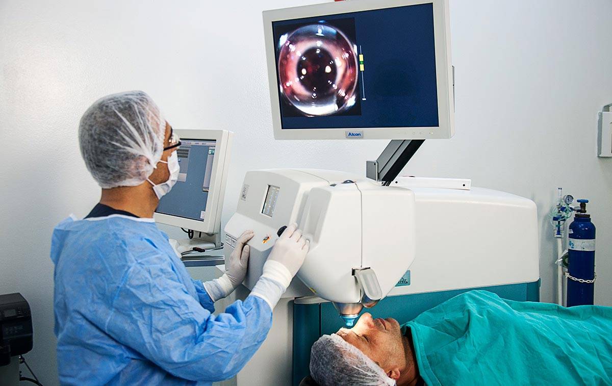 Лазерная хирургия глаза: особенности