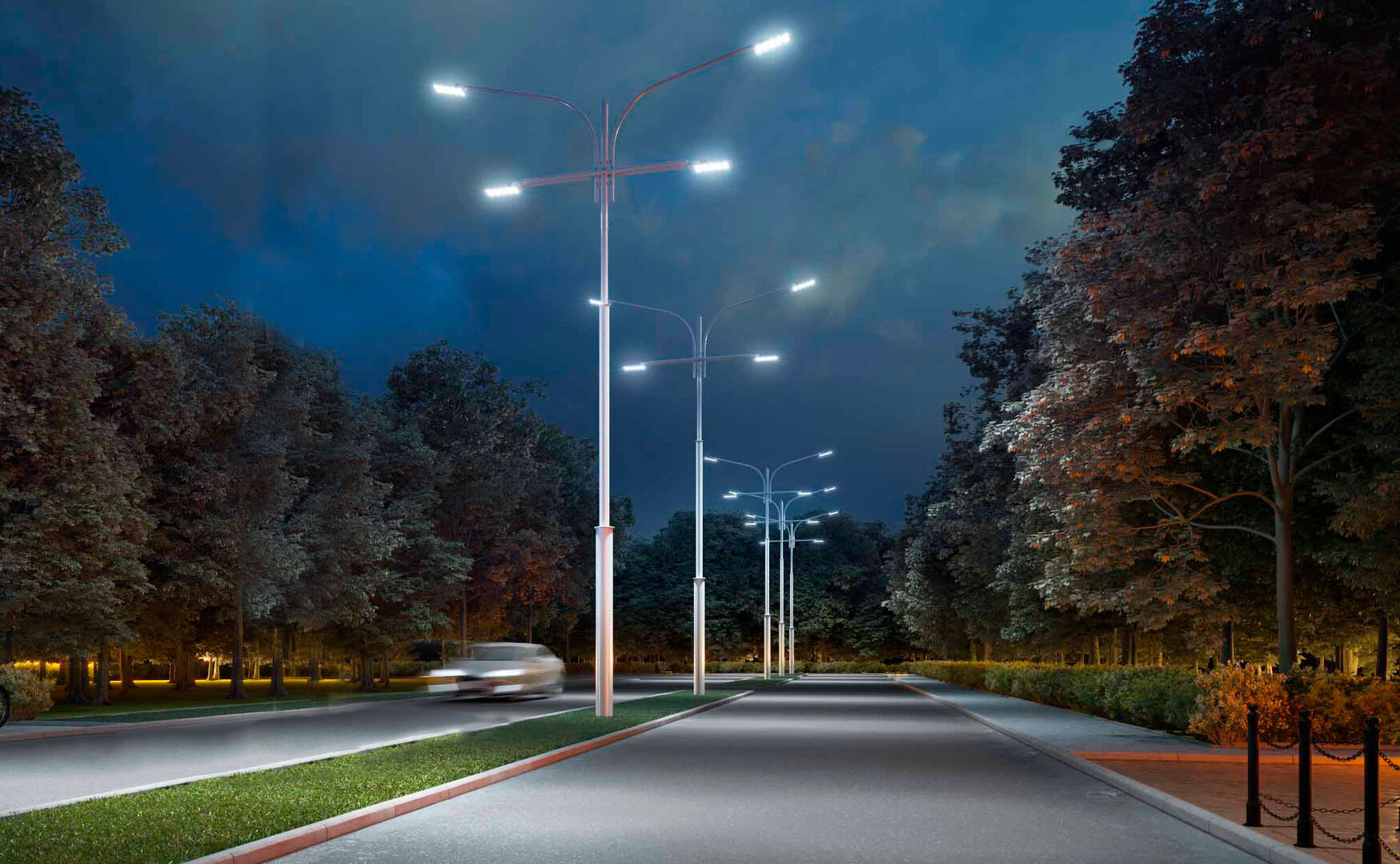 Почему дорогостоящие уличные светильники – инвестиция в безопасность и красоту города