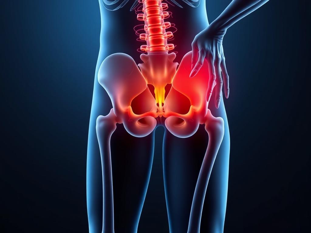 Pain in the hip joint фото