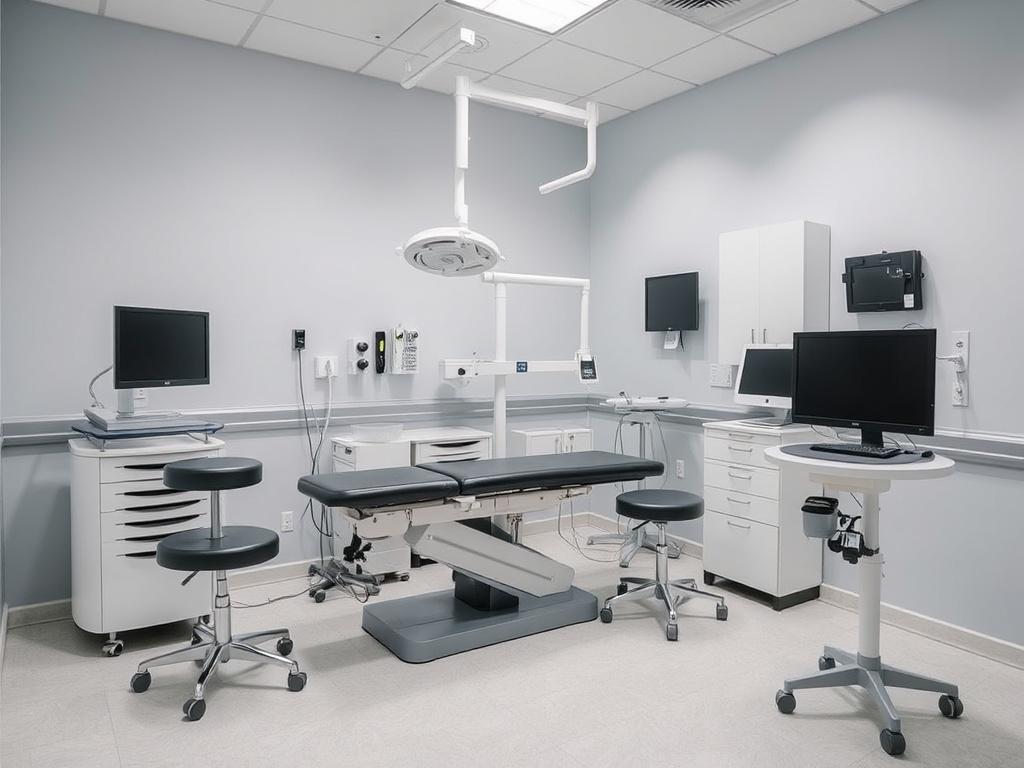 Professional equipment for a trauma and orthopedic specialist's officeфото