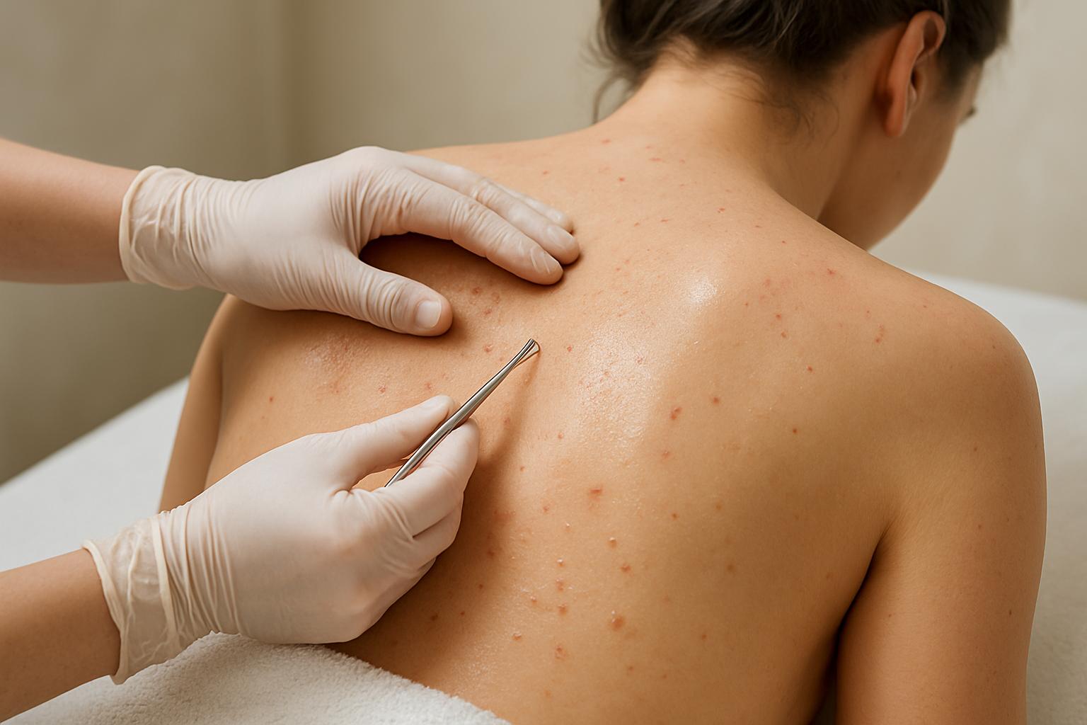 Чистка кожи спины: как избавиться от высыпаний и вернуть коже ровный цвет